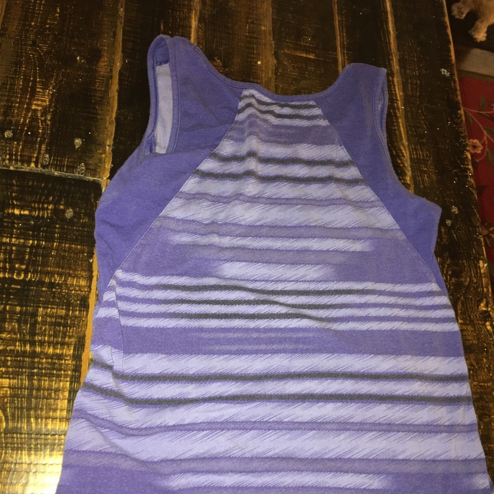 Purple tank